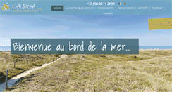 Desktop Screenshot of campinglalbizia.com